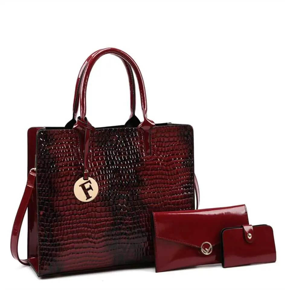 3 Sets Luxury Handbag for Women - High-End Fashion Accessory Home bag