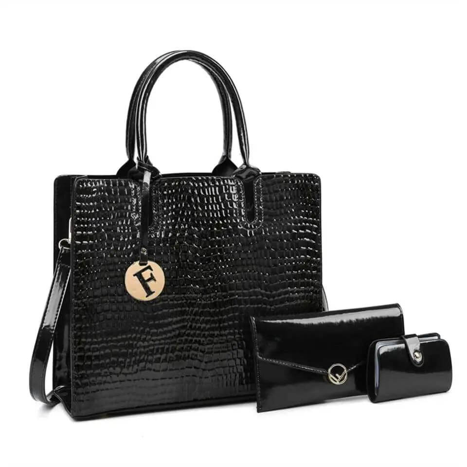 3 Sets Luxury Handbag for Women - High-End Fashion Accessory Home bag
