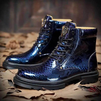 Best Men Boots Snake Cowboy zapato Design Footwear shoes