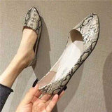 Comfortable American Style Pointed Toe Women Casual Flats Home shoes