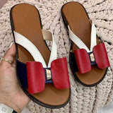 Cute Women Slippers Butterfly-Knot Casual Slip On Sandals Home shoes
