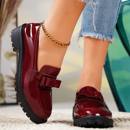 Daily Casual Ladies Round Toe Mary Jane High Heels Shoes