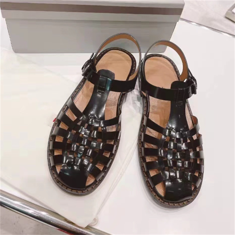 Vintage Fashion Temperament Gold Sandals For Women