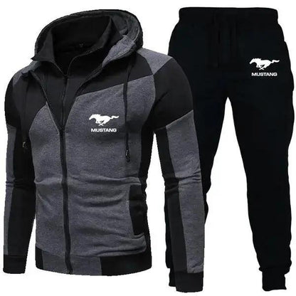 Hoodie Tracksuit Set Men's Tracksuit Sports Wear Pullover