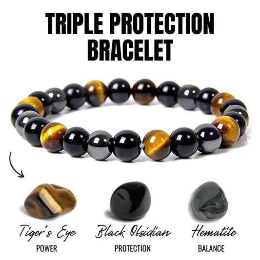 Natural Black Obsidian for Magnetic Health Protection