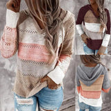 women knitted sweater casual Pretty Sweatshirts For Ladies