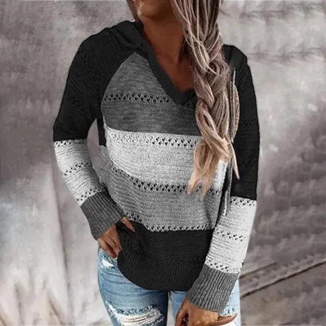 women knitted sweater casual Pretty Sweatshirts For Ladies