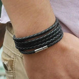 leather bracelet for men handcrafted leather artisan